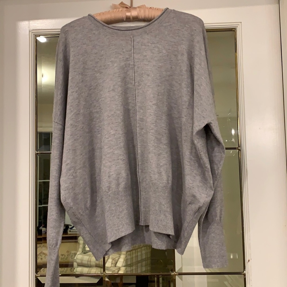 C’est Moi grey sweater
